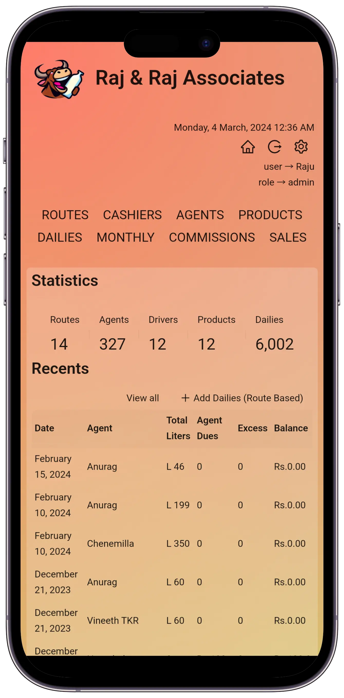 Milka - Milk Delivery & Management Platform